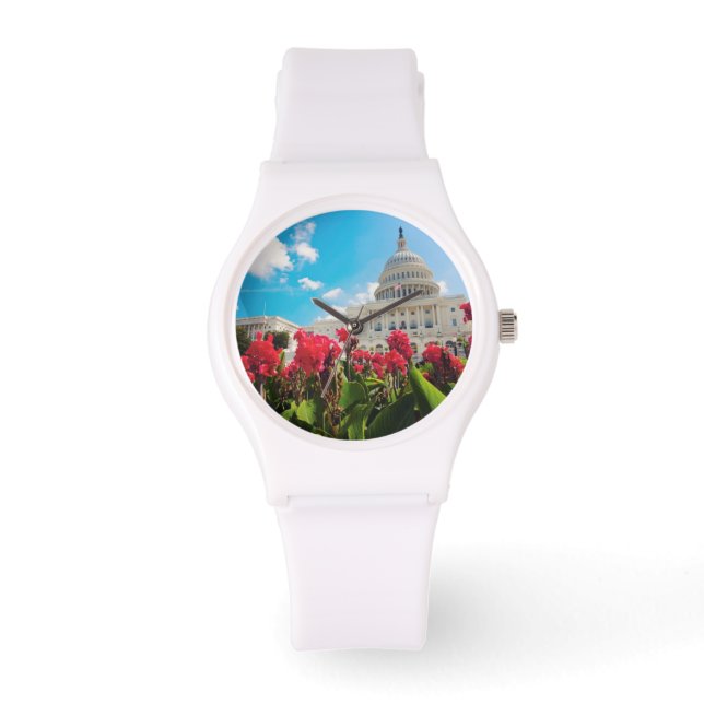Reloj De Pulsera EEUU, Washington DC, Edificio Capitol (Anverso)