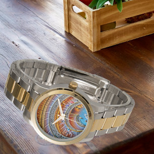 Reloj De Pulsera Efecto 3D Guay De La Escalera Espiral En El Vatica
