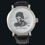 Reloj De Pulsera Efecto fotográfico estirado Personalizado moderno<br><div class="desc">Este simple reloj de fotos personalizado, con un efecto de foto grabado con la opción de añadir texto, será el regalo perfecto para cualquier ocasión, funeral, evento de diversión, boda, cumpleaños, día del padre, navidades y día de San Valentín. El estilo de letra, el tamaño y el color pueden cambiarse...</div>