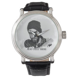 Reloj De Pulsera Efecto fotográfico estirado Personalizado moderno
