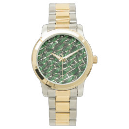 Reloj De Pulsera ¿Efecto "muro" verde y burbujas más oscuras?