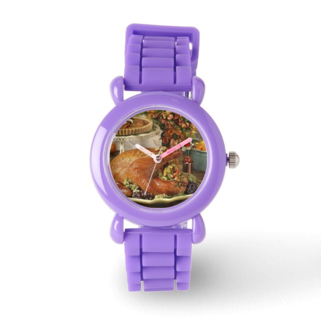 Reloj De Pulsera eggs giving turkey dinner (Anverso)