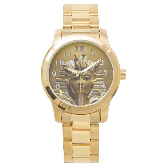 Reloj De Pulsera Egipto King Tut (Anverso)