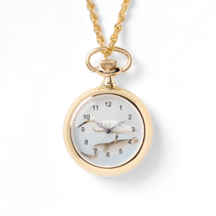 Reloj De Pulsera Egret en el estanque