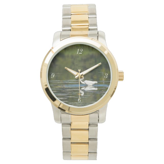 Reloj De Pulsera Egret Fish Feast (Anverso)