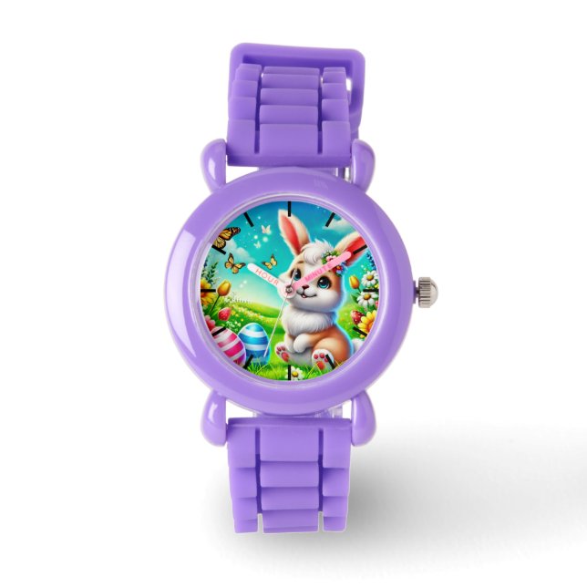 Reloj De Pulsera Ein glücklicher Hase (Anverso)