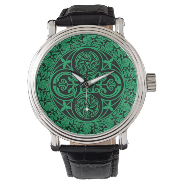 Reloj De Pulsera Eire: Ambigrama Irlandés Celta (Anverso)