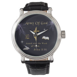 Reloj De Pulsera Ejército de Dios