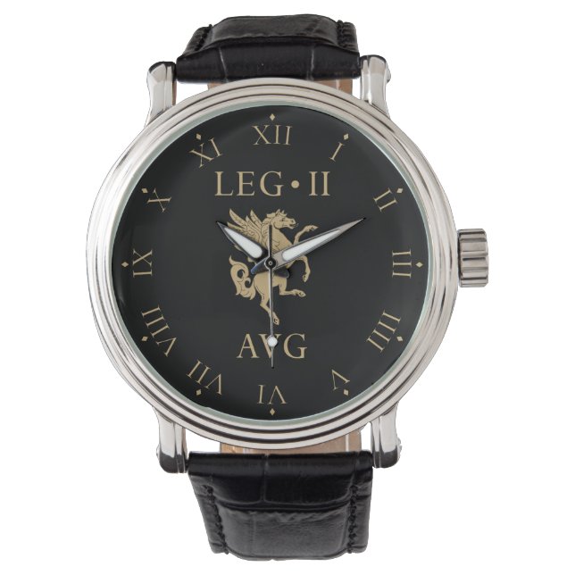 Reloj De Pulsera Ejército Imperial Romano - Legio II Augusta Watch (Anverso)