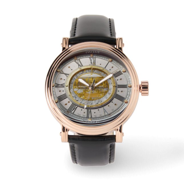 Reloj De Pulsera Ekstasis - Sanctum Gold Edition (Anverso)