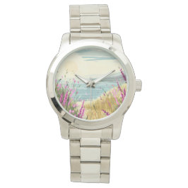 Reloj De Pulsera El abrazo de Heather al mar