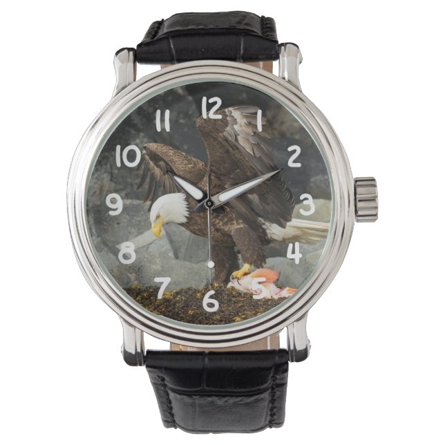 Reloj De Pulsera El águila calva suprema (Anverso)