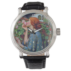 Reloj De Pulsera El alma del Rosa, John William Waterhouse