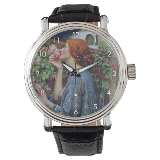 Reloj De Pulsera El alma del Rosa, John William Waterhouse (Anverso)