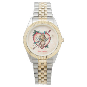 Reloj De Pulsera "El amor del clásico Cupido"