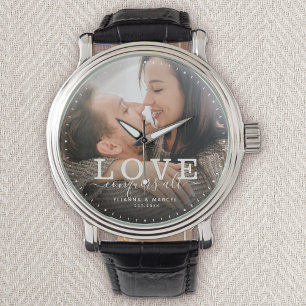 Reloj De Pulsera El amor moderno conquista todo el guión de la foto