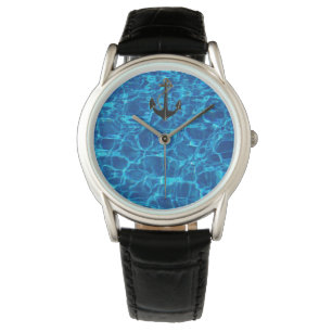 Reloj De Pulsera El ancla negra