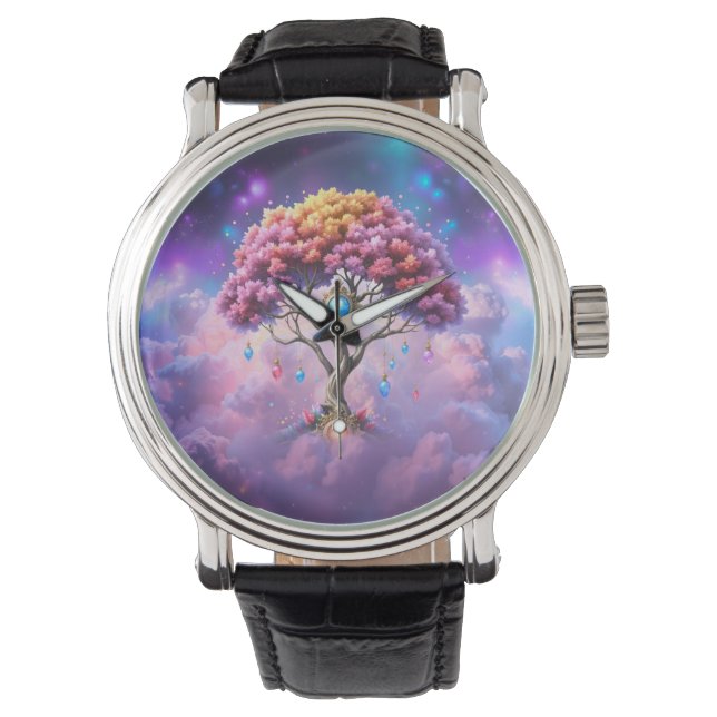 Reloj De Pulsera El Árbol Celestial del Devenir. (Anverso)
