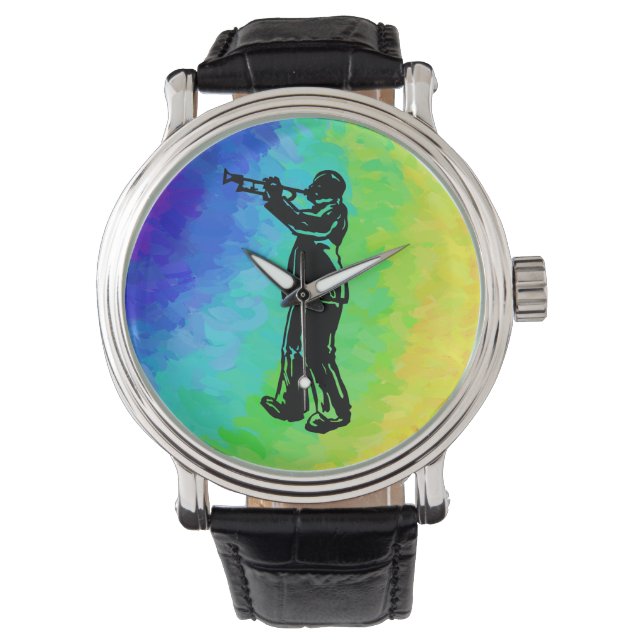 Reloj De Pulsera El arcoiris de las noches de boogie de Nueva York (Anverso)