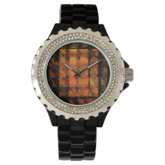 Reloj De Pulsera El arte abstracto de la pared