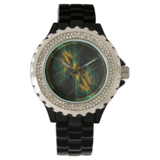 Reloj De Pulsera El arte abstracto del ojo de la jungla
