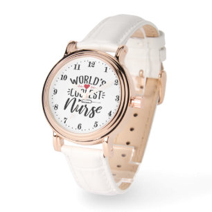 Reloj De Pulsera El arte de palabras más genial de la enfermera del