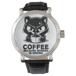 Reloj De Pulsera El asesinato está mal