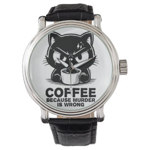 Reloj De Pulsera El asesinato está mal