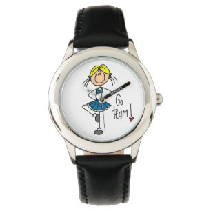 Reloj De Pulsera El azul va animadora del equipo