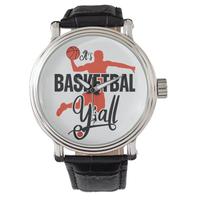 Reloj De Pulsera El baloncesto de H's (Anverso)