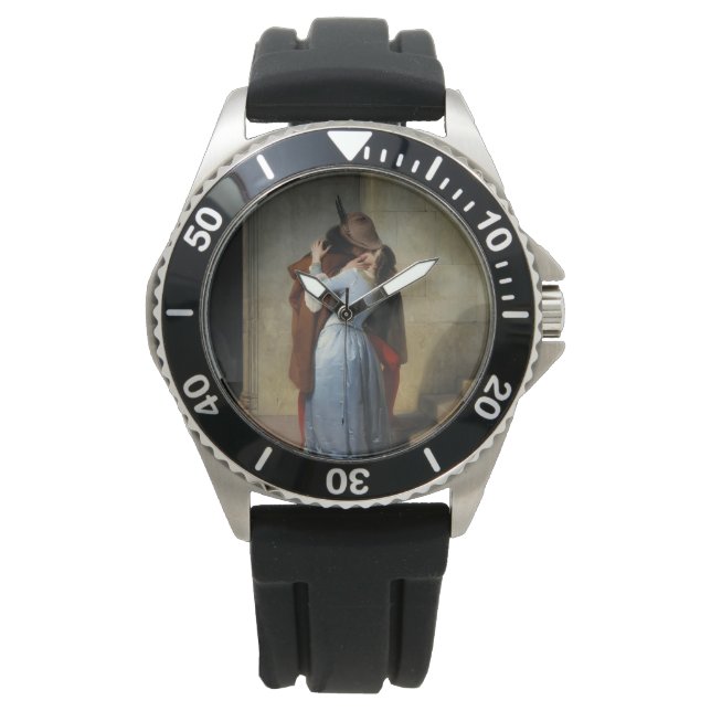 Reloj De Pulsera El beso (de Francesco Hayez) (Anverso)