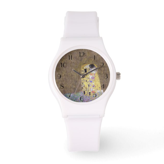 Reloj De Pulsera El beso de Gustav Klimt (Anverso)