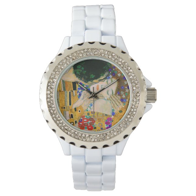 Reloj De Pulsera El beso de Gustav Klimt (Anverso)