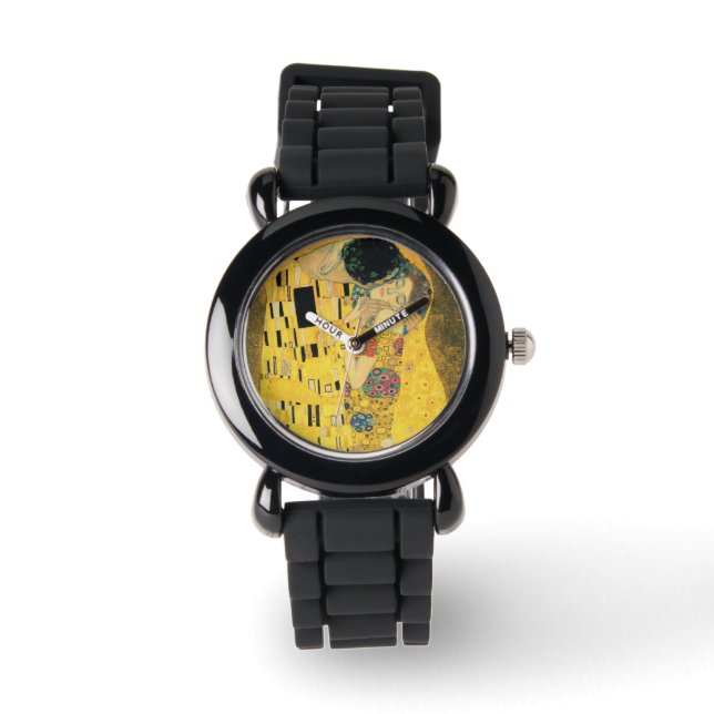Reloj De Pulsera El beso de Gustav Klimt (Anverso)
