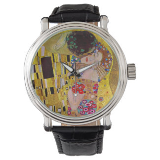 Reloj De Pulsera El beso de Gustav Klimt, vintage Art Nouveau