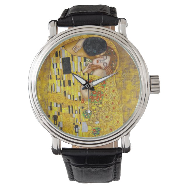 Reloj De Pulsera el beso - Gustav Klimt (Anverso)