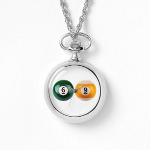 Reloj De Pulsera El billar duro 69 de SlipperyJoe con una bola de b