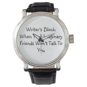 Reloj De Pulsera El bloque del escritor