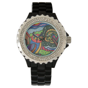 Reloj De Pulsera El búho hermoso