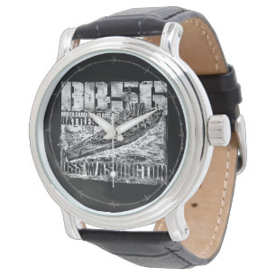 Reloj De Pulsera El buque de guerra Washington Wristwatts