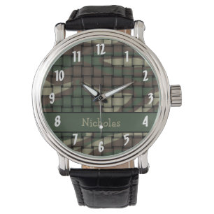 Reloj De Pulsera El camuflaje de Hunter