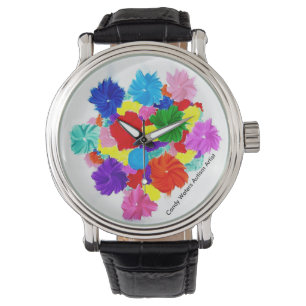 Reloj De Pulsera El caramelo riega al artista del autismo