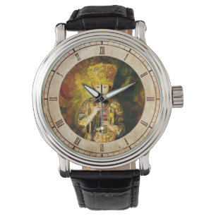 Reloj De Pulsera El chica de la cultura de Zhangbo Hmong es señora