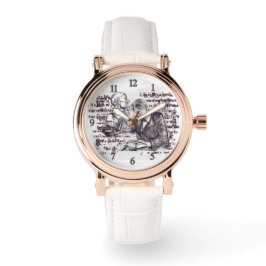 Reloj De Pulsera El chica leyendo un libro