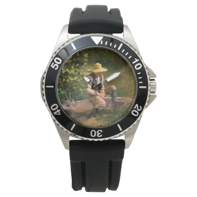 Reloj De Pulsera El chico blanco (de Winslow Homer) (Anverso)