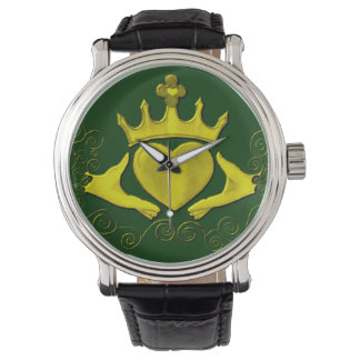 Reloj De Pulsera El Claddagh (Oro)