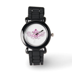 Reloj De Pulsera El Claddagh (Rosa)