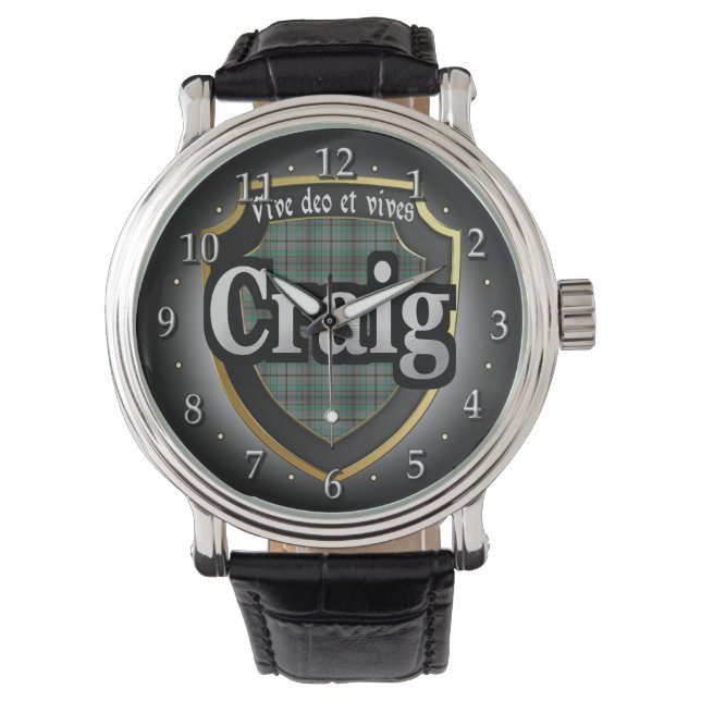 Reloj De Pulsera El clan Craig Scotland Celebration Watch (Anverso)