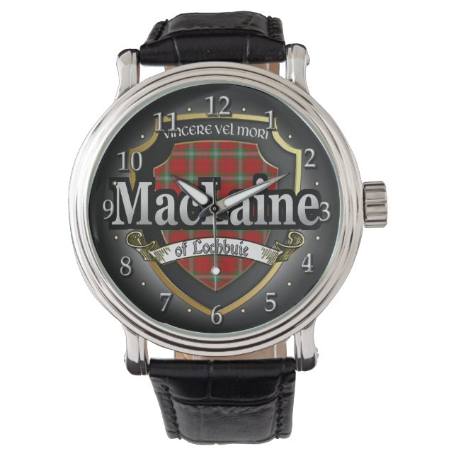 Reloj De Pulsera El clan MacLaine de la celebración de Lochbuie Sco (Anverso)