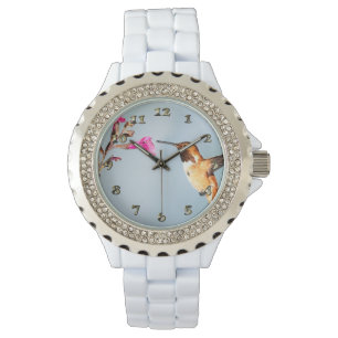 Reloj De Pulsera El colibrí salvaje en la naturaleza
